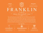 Franklin family name heritage in Orange Franklin family name heritage in Orange