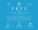 Frye surname meaning origin and heritage in Blue