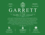 Garrett last name meaning and origin in Dark Green Garrett last name meaning and origin in Dark Green