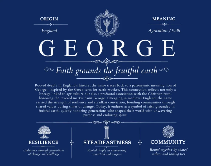 George family name meaning and origin in Deep Blue