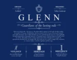 Glenn family name origin and history in Deep Blue