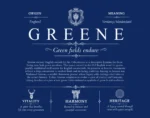 Greene last name origin and heritage in Deep Blue Greene last name origin and heritage in Deep Blue