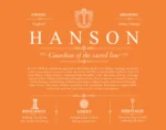 Hanson last name origin and heritage in Orange Hanson last name origin and heritage in Orange