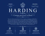 Harding last name origin and heritage in Deep Blue Harding last name origin and heritage in Deep Blue