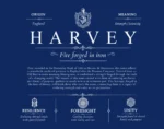Harvey surname origin and family heritage in Deep Blue
