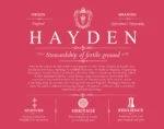 Hayden last name origin and heritage in Red