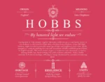 Hobbs family name meaning and origin in Red
