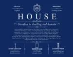 House surname heritage and history in Deep Blue