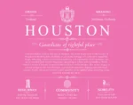 Houston family name history in Pink