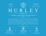 Hurley surname history and heritage in Blue