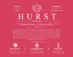 Hurst personalized surname meaning in Red Hurst personalized surname meaning in Red