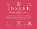 Joseph surname origin and history in Red