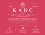 Kang family name history in Red