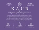 Kaur surname heritage and history in Purple