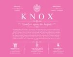 Knox surname heritage and history in Pink Knox surname heritage and history in Pink