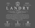 Landry last name history and origin in Gray