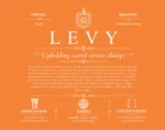 Levy personalized surname meaning in Orange