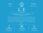 Le surname history and heritage in Blue Le surname history and heritage in Blue