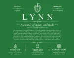 Lynn last name meaning and origin in Dark Green