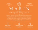 Marin personalized family surname in Orange