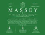Massey family name origin and history in Dark Green