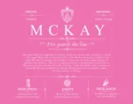 Mckay surname meaning and heritage in Pink Mckay surname meaning and heritage in Pink