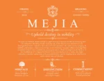 Mejia last name history and origin in Orange