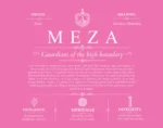 Meza family name history in Pink