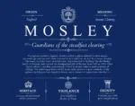 Mosley family name heritage in Deep Blue Mosley family name heritage in Deep Blue