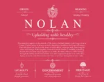 Nolan surname meaning and origin in Red Nolan surname meaning and origin in Red