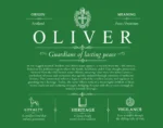 Oliver surname meaning origin and heritage in Dark Green Oliver surname meaning origin and heritage in Dark Green
