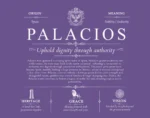 Palacios surname history and family heritage in Purple Palacios surname history and family heritage in Purple