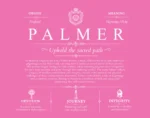 Palmer surname meaning history and origin in Pink