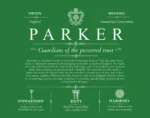 Parker surname heritage and history in Dark Green