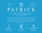 Patrick surname meaning and heritage in Blue Patrick surname meaning and heritage in Blue