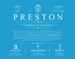 Preston family name meaning and history in Blue Preston family name meaning and history in Blue