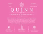 Quinn surname history and family heritage in Pink