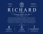 Richard family name meaning and origin in Deep Blue