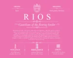 Rios surname origin and family heritage in Pink Rios surname origin and family heritage in Pink