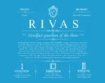 Rivas last name meaning and origin in Blue