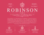 Robinson family name heritage in Red Robinson family name heritage in Red