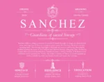 Sanchez surname meaning origin and heritage in Pink Sanchez surname meaning origin and heritage in Pink