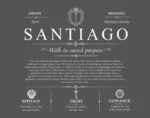 Santiago surname meaning origin and heritage in Gray