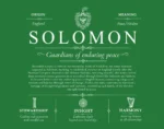 Solomon surname meaning history and origin in Dark Green