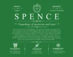 Spence surname origin and family heritage in Dark Green
