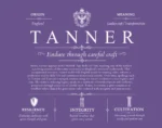 Tanner last name origin and heritage in Purple Tanner last name origin and heritage in Purple