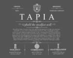 Tapia surname meaning and origin in Gray