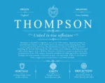 Thompson last name history and origin in Blue Thompson last name history and origin in Blue