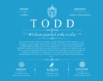 Todd surname meaning origin and heritage in Blue