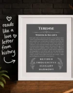 Terense_love_letter Terense custom wall art with name meaning